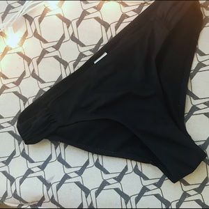 Black swim bottoms!